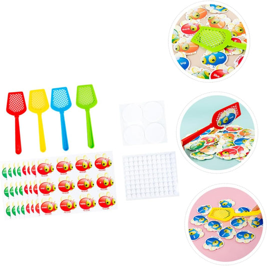 2 Sets Swatter Board Game Puzzle Toys Paper Taste