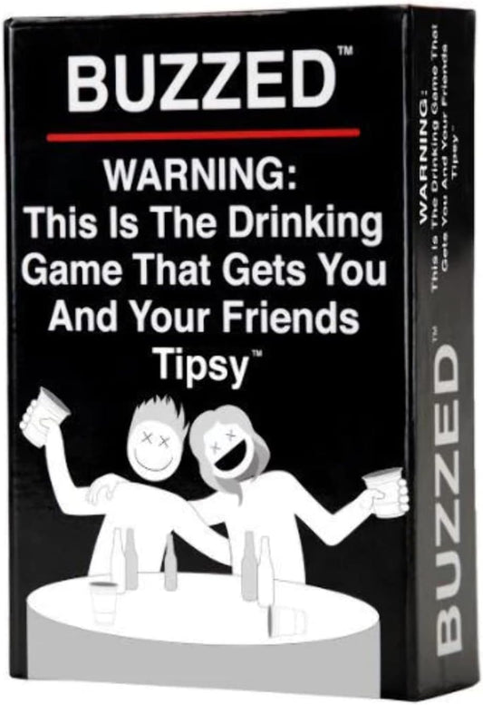 Buzzed - The Summer Drinking Game That Will Get You & Your Friends Tipsy, BBQ Backyard Games for Adults