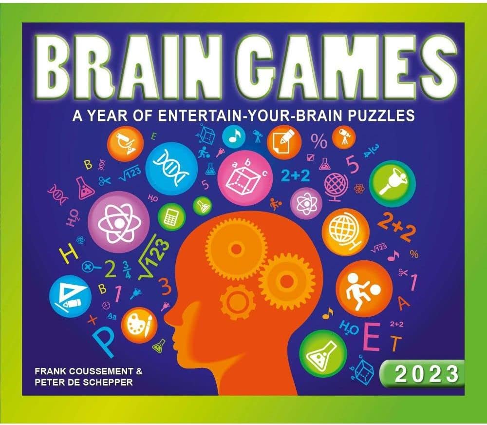 Brain Games 2023 Desk Calendar