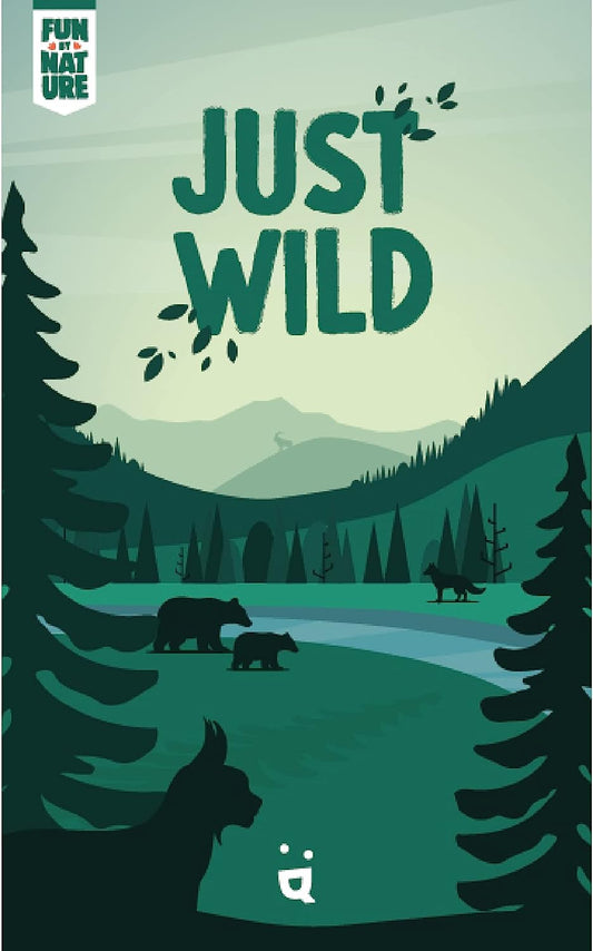 Just Wild Card Game | Forest Animal Themed Strategy Game | Educational Game | Fun Family Game for Kids and Adults | Ages 8+ | 2-4 Players | Average Playtime 15 Minutes | Made by