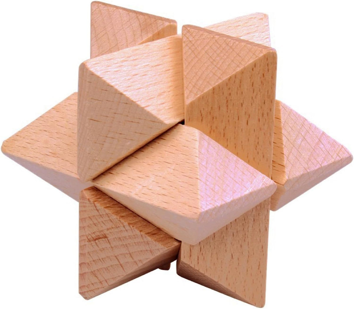 Mini Puzzle Puzzle Gift Box - 9-Piece Set, IQ, Thinking and Logic Tests - Luban Lock Challenging Wooden Puzzle Toys - Prizes, Party Gifts (for Ages 4 +)