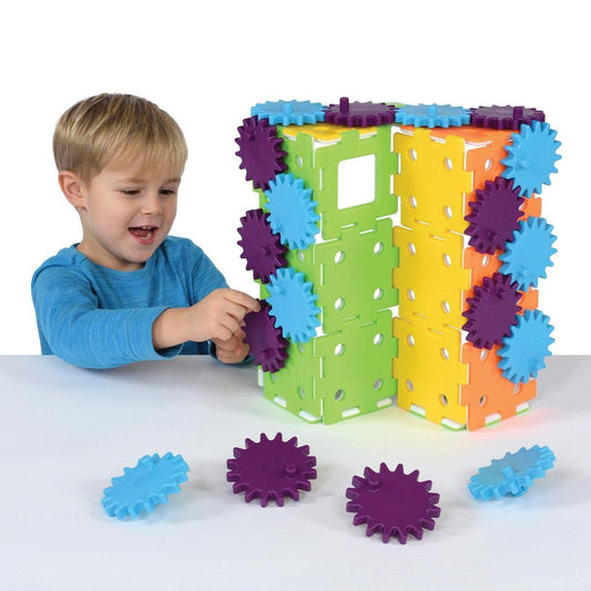 Kids My First Gear Set - Educational Construction Toy - Multicolored - Development Geometry Creative Kit - 2+ Years - 41 Pieces