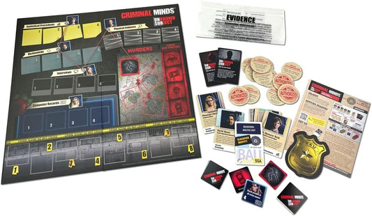 Criminal Minds Subject - Unsub - Fast-Paced Social Deduction Game - Play as Characters from The Hit Show - Ages 14+ - 5–8 Players