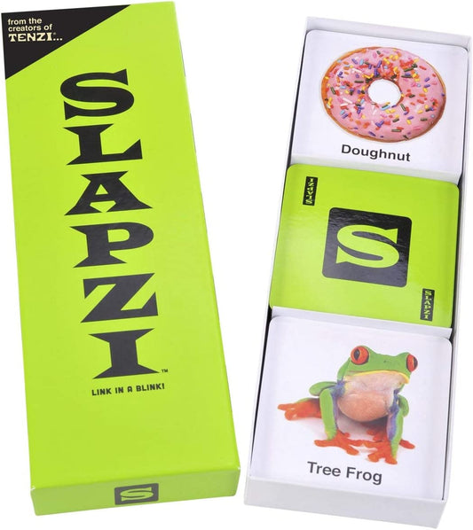 SLAPZI - The Quick Thinking and Fast Matching Card Game for All Ages - 2-8 Players