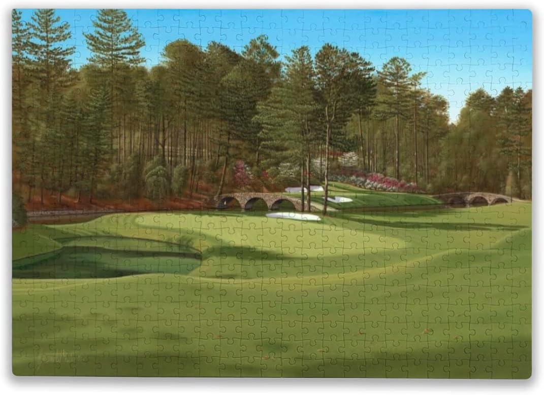 Woodiness Jigsaw Puzzles for Adults 1000 Piece Puzzle,National Level Golfan Competition Venue,Landscape Wooden Pieces Puzzle Pieces Decompression Toys 1000 Piece = 50 x 75 cm (D)
