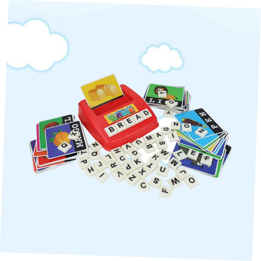 3 Sets Toddler Toys Childrens Toys Kids Educational Toys Early Educational Toys Words Learning Toys Words Learning Card Leaning Machine Platter Game Console Computer