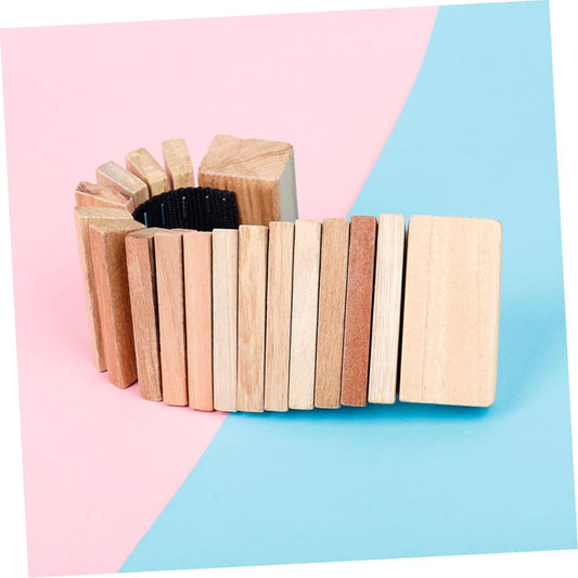 1pc Sounder Toys for Kids Toys for Toddler Kids Wooden Toys Vocable Wood Musical Toy Kids Xylophone Toy Wood Instrument Toy Row Wood Toy Recreational Plaything Wooden Bending Toy