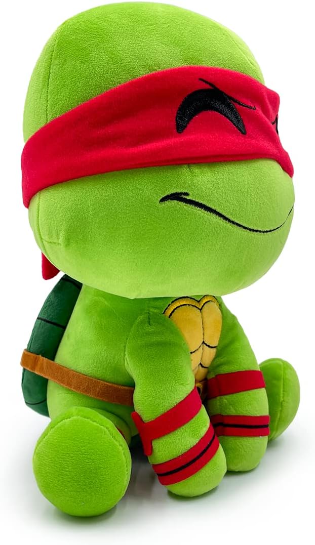 Youtooz 9 Inch NT Raphael Plush, Cute Ninja Turtles Series Plushie Toy