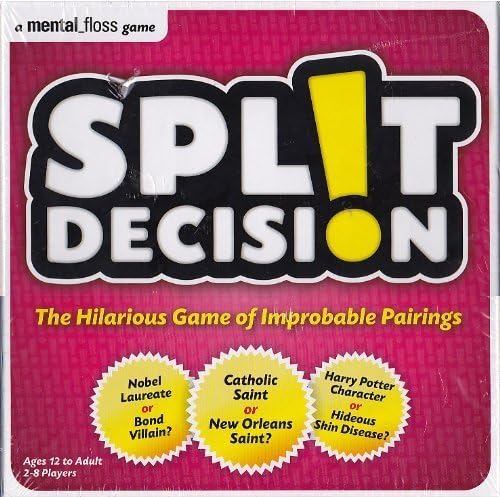 Split Decision Game: The Hilarious Game of Impossible Pairings