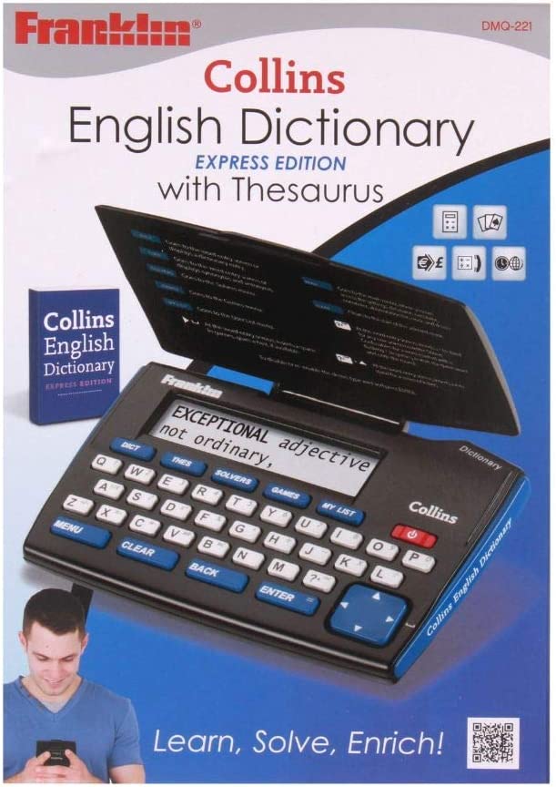 DMQ221 Collins English Dictionary with Thesaurus