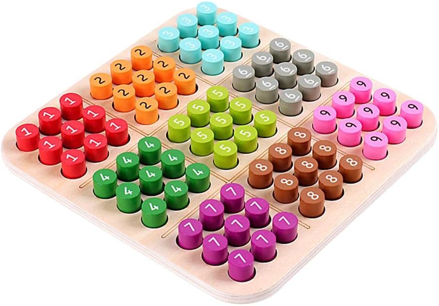 Sudoku Board Game Desk Game Colorful Puzzle