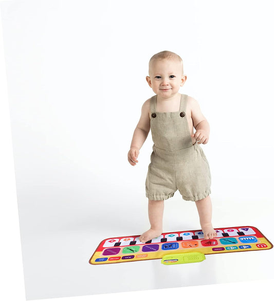 Piano Rug Toys for Kids Girl Toy Kids Educational Toys Musical Piano Mat Children Musical Plaything Music Blanket Toy Step on Music Cloth Baby Kids Toys for Girls 1pc