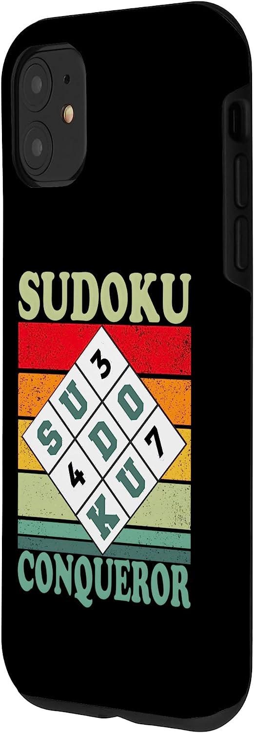 iPhone 11 Sudoku Conqueror Puzzle Game Mind Challenge Case