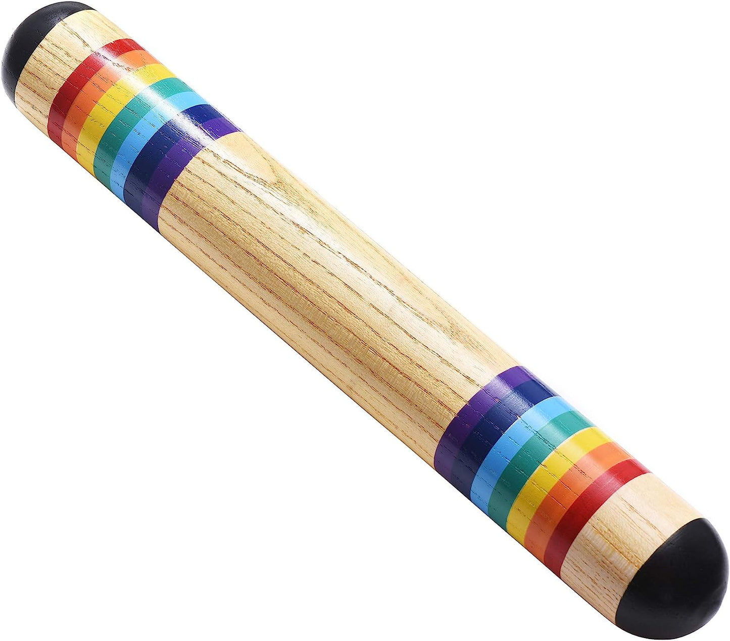 13.8 Inch Wooden Rain Maker Rain Stick Musical Instrument, Rainfall Rattle Tube Rainstick Shaker