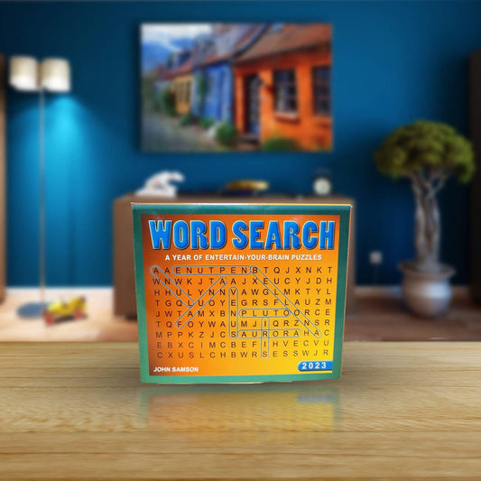 Word Search 2023 Desk Calendar