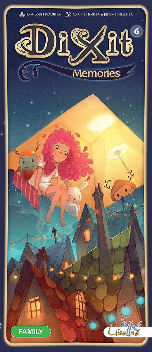 Dixit Memories Board Game EXPANSION | Storytelling Game for Kids and Adults | Fun Family Board Game | Game | Ages 8 and up | 3-6 Players | Average Playtime 30 Minutes | Made by