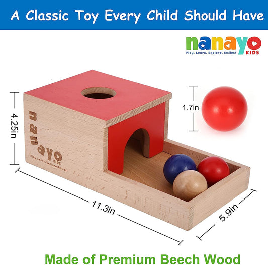 4-for-1 Play Kit Includes Object Permanence Box, Coin Box, Carrot Harvest Game, Matchstick Color Drop Game – Toys for Babies 6-12 Months, 1 Year, 2 Year and 3 Year
