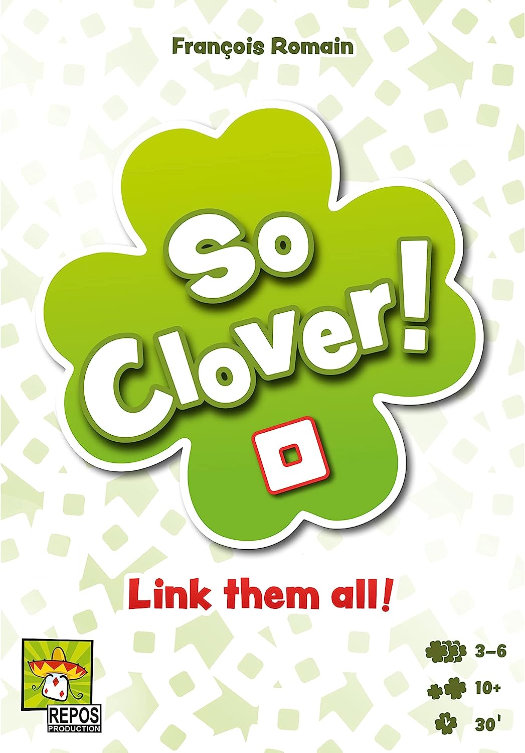 So Clover! Board Game | Party| Cooperative Word Association| Family Game for Adults and Kids | Ages 10 and up | 3-6 Players | Average Playtime 30 Minutes | Made by