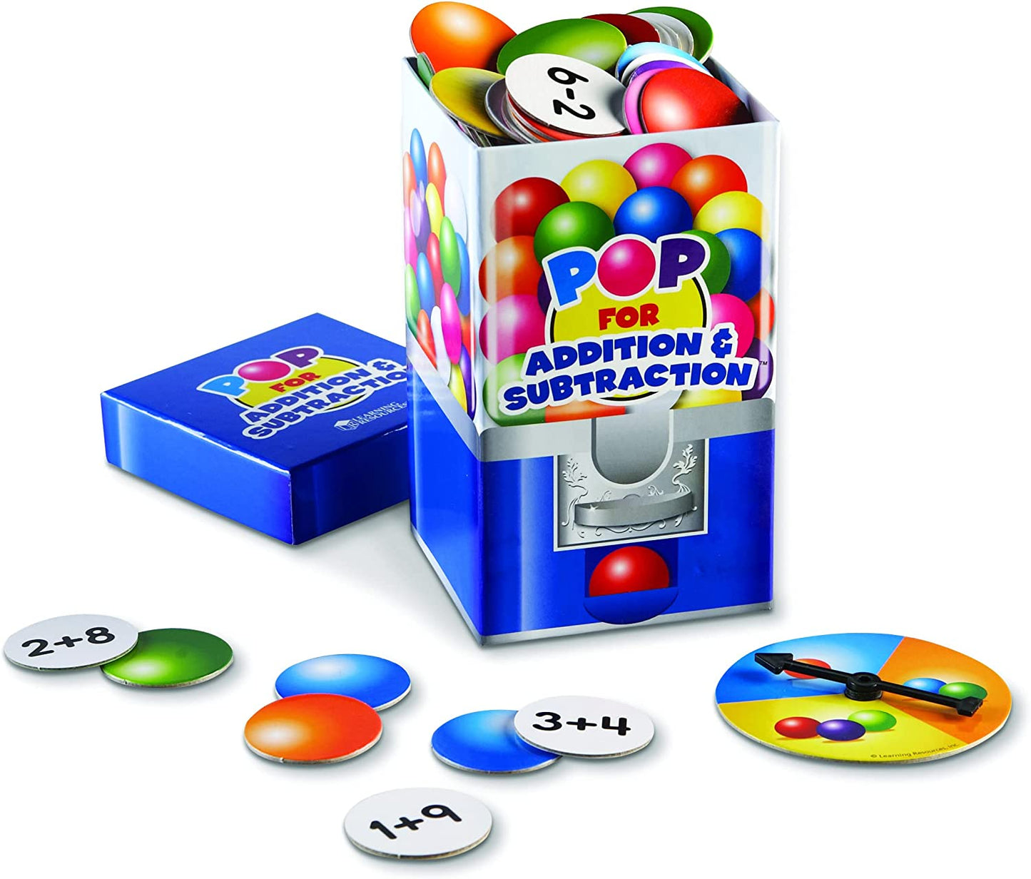 Learning Resources Pop for Addition and Subtraction Math Game & Sight Word Swat a Sight Word Game, Visual, Tactile and Auditory Learning, 114 Pieces, Ages 5+