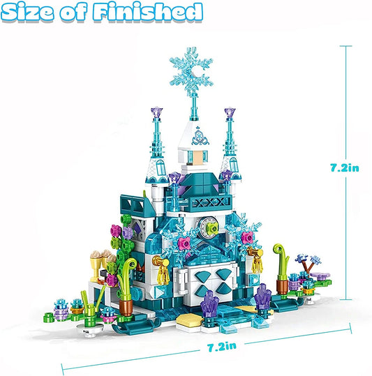 Building Toy Set Castle for Girls: 554 PCS Princess Castle Toys 12 in 1-25 Models for STEM Building Block Set for Kids Age 6-12 Educational Construction Toys Gifts for 6 7 8 9 10 Years Old