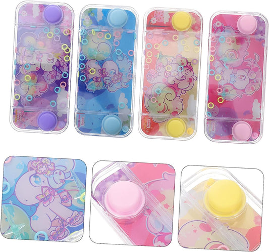 8 Pcs Water Ring Toy Kids Rings Educational Toys Vintage Ring Mini Retro Pastime Toss Ring Game Handheld Travel Games Handheld Game Water Ring Toss Handheld Game Toss Ring Game Toy