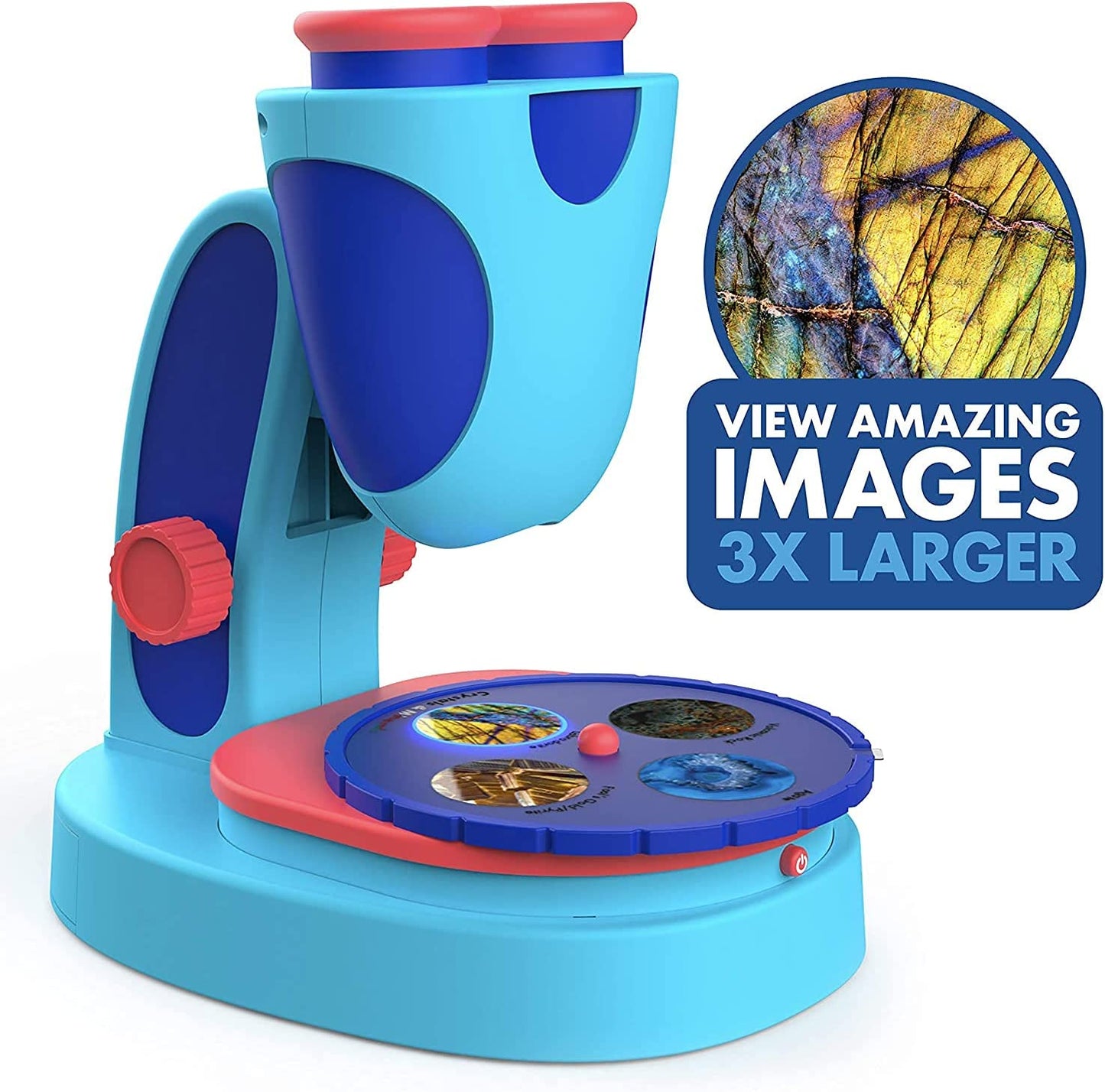 GeoSafari Jr. Kidscope, Kids Microscope, STEM Toy, Gift For Boys & Girls, Ages 5+