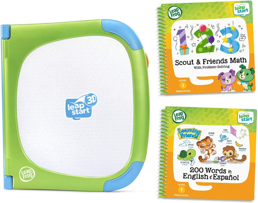 LeapStart 3D Interactive Learning System & 2 Book Combo Pack: Learning Friends and Scout & Friends Math