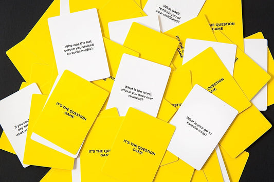It's The Question Game - 150 Conversation Starters/Questions to Create Stronger Connections for Friends, Family, Couples, and Strangers