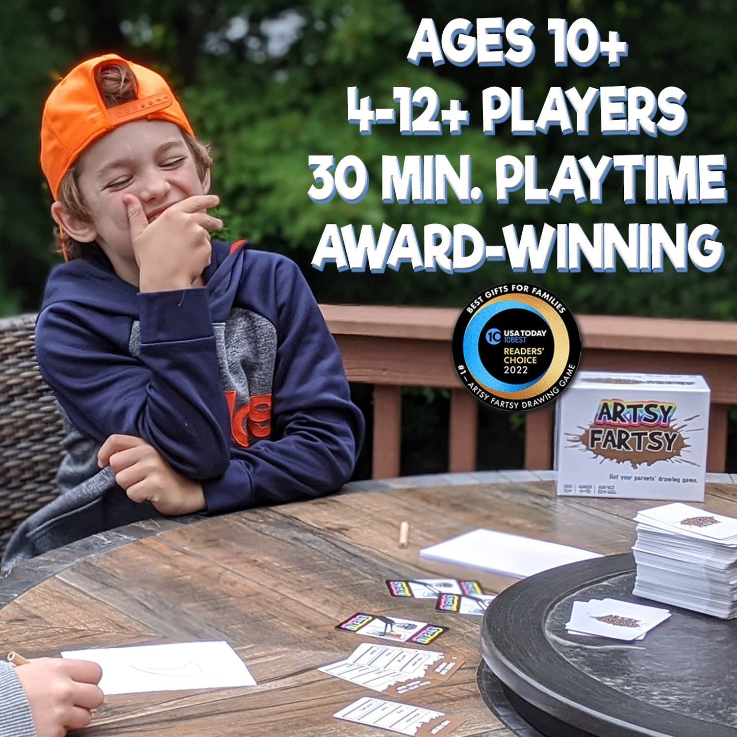 Artsy Fartsy - Fun Family Games for Kids and Adults. Winner of USA Today's Best Gift for Families National Award
