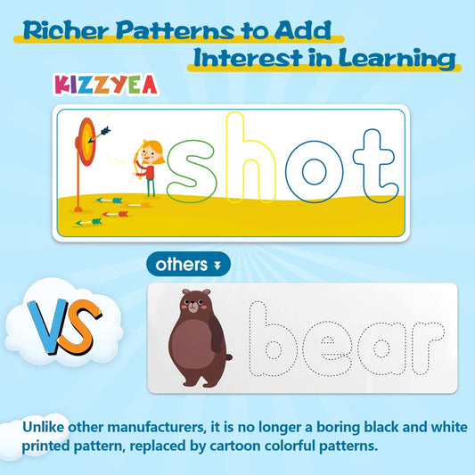Learning Educational Toys and Gift for 2 3 4 5 6 Years Old Boys & Girls - See & Spell Matching Letter Game for Preschool Kids Learning Resources - STEM Educational Toys for Toddler Learning Activities