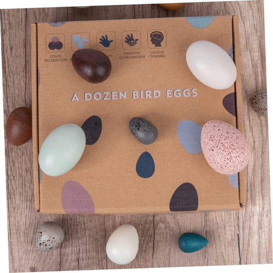 1 Set Simulated Mushroom Poppets for Kids Mushroom Toy Kids Educational Toys Creative Simulation Eggs Decorative Simulation Eggs Simulation Egg for Desktop Wooden Duck Eggs Taste