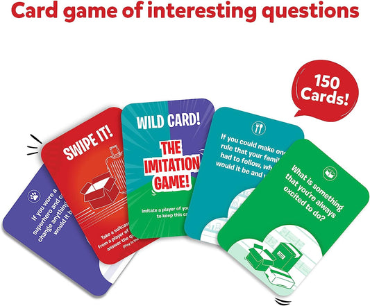 Card Game - Train of Thought, Family Connection & Conversation Starters, Gifts for Ages 6 and Up