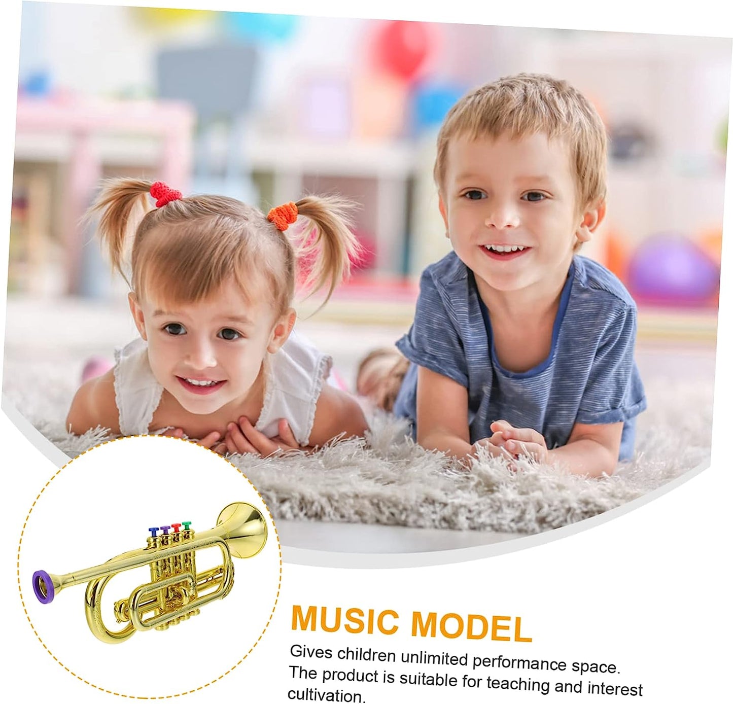 3 Pcs Saxophone Model Baby Musical Toys Plastic Saxophone Kids Musical Instruments Kids Music Instruments Recorder Instrument for Kids Children Saxophone Toy Kids' Toy Trumpet Tool