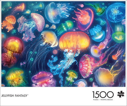 Jellyfish Fantasy - 1500 Piece Jigsaw Puzzle