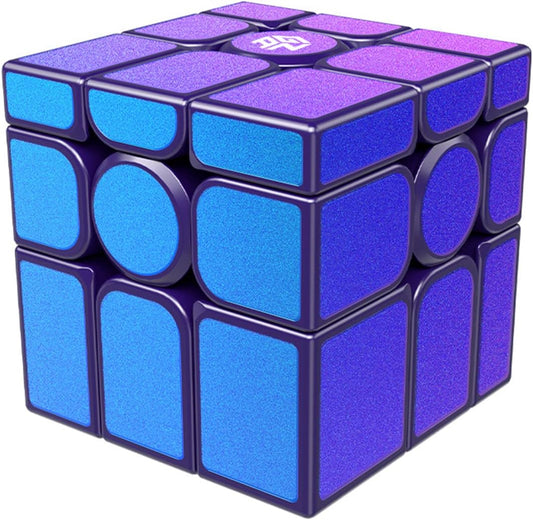 Mirror Cube Puzzle 3X3 Mirror Blocks Smooth Cube 3D Puzzles Magical Cube Kids Toy Brain Game Easy Turn Training Cube