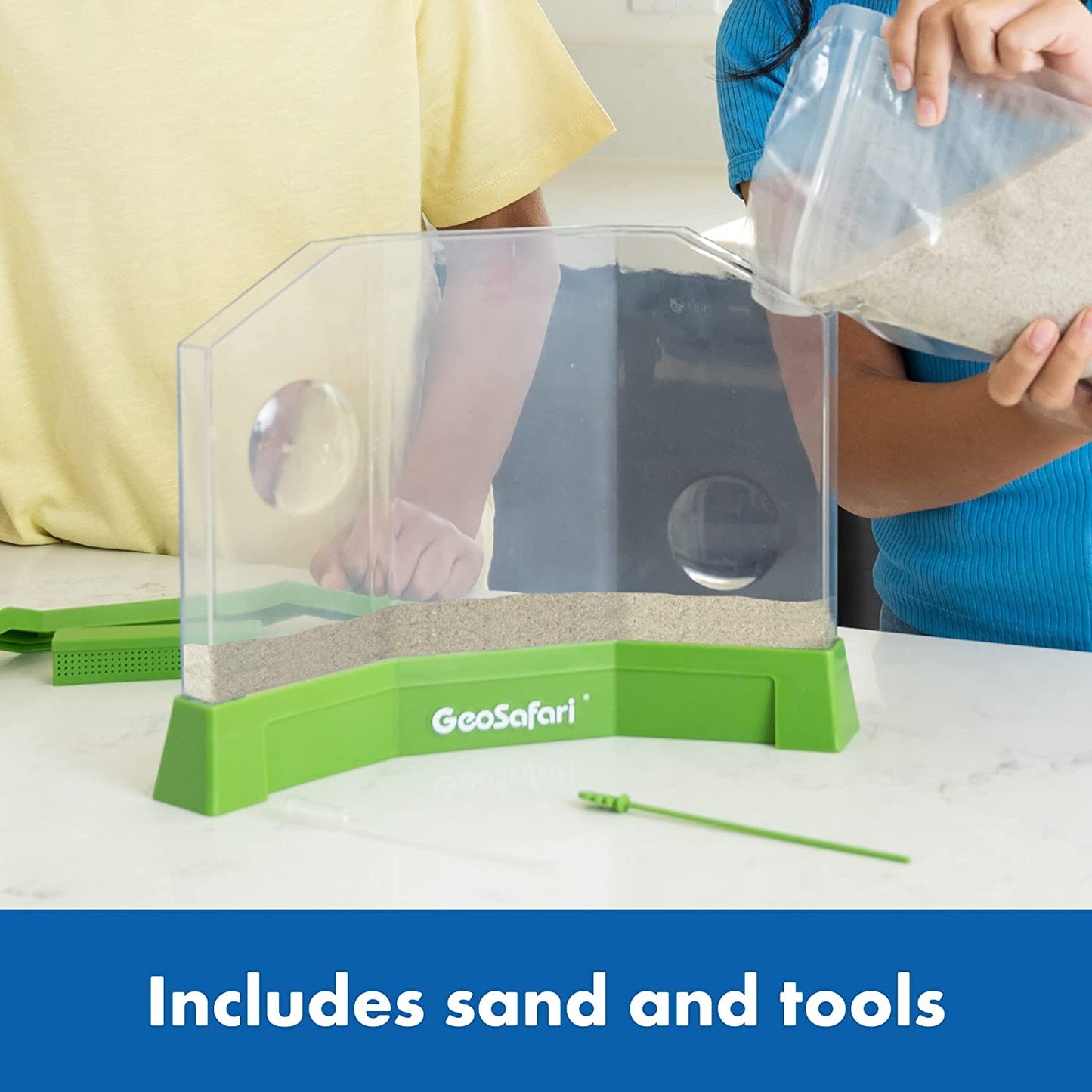 GeoSafari Ant Factory with Sand, Watch Live Ants, STEM Learning Toy, Ages 5+