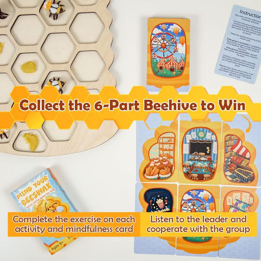 Mind Your Beeswax - The Social Skills Activities and Mindfulness Game for Kids