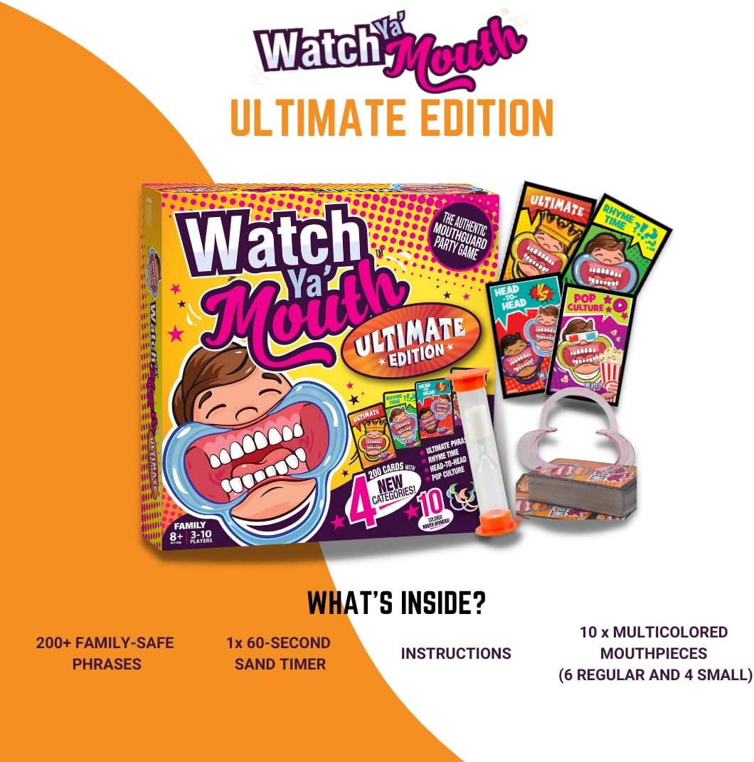Ultimate Edition | Speak 200 Funny Phrases - Elevate Your Game with Classic, Rhyme Time, Pop Culture, and Head to Head Categories