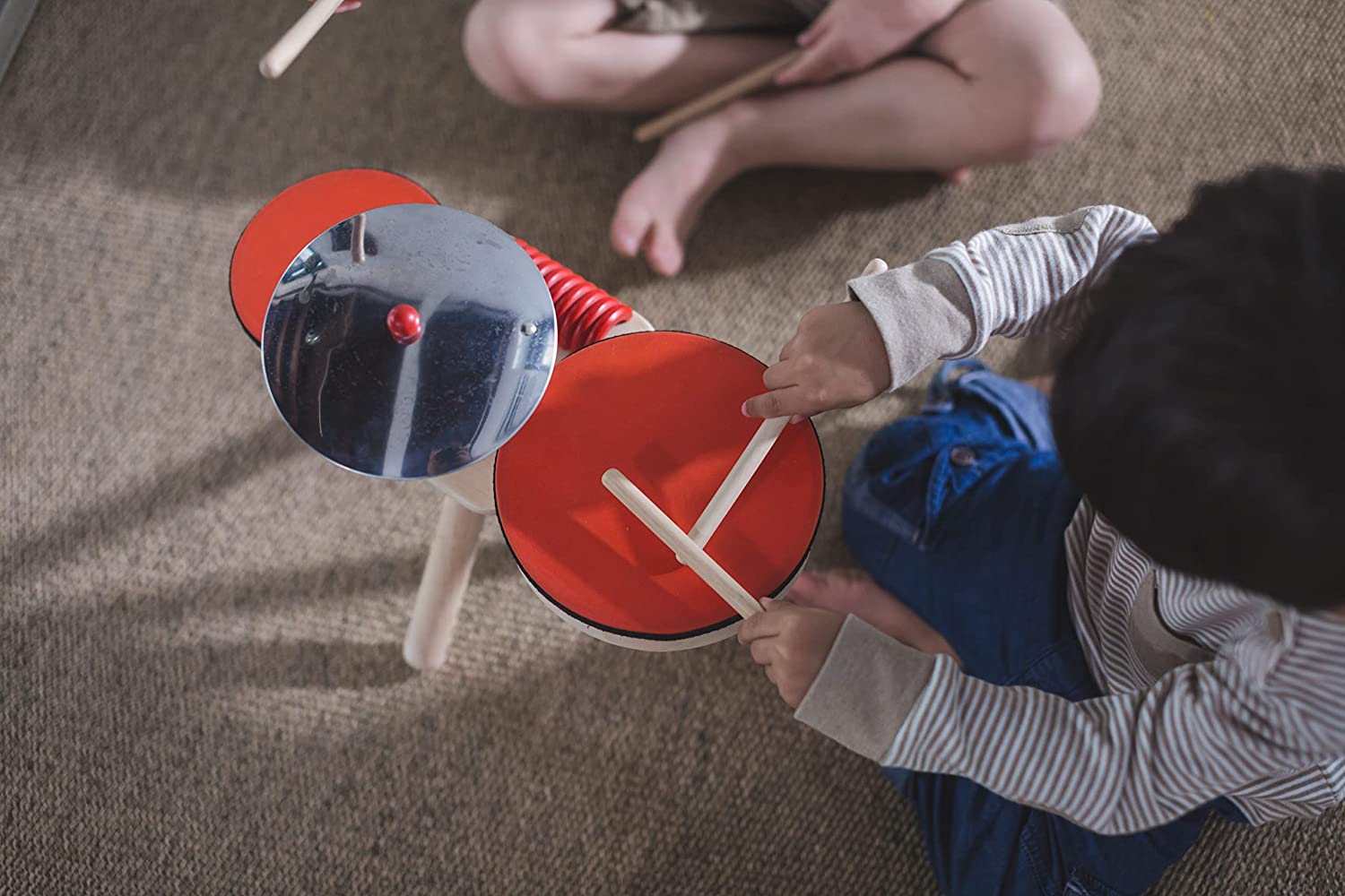 Wooden Musical Band Toy Percussion Instrument (6410) | Sustainably Made from Rubberwood and Non-Toxic Paints and Dyes