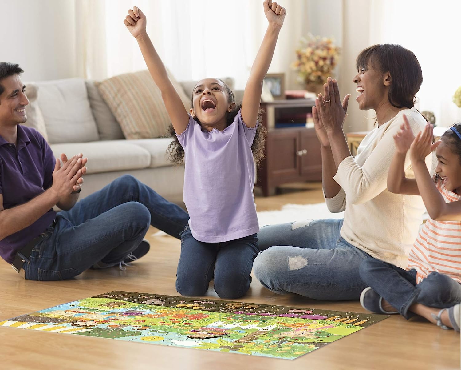 Not Another Farm Puzzle": 48 Piece Large Floor Puzzle for Children 4-8 | Unique Educational Games and Puzzles | Floor Puzzles