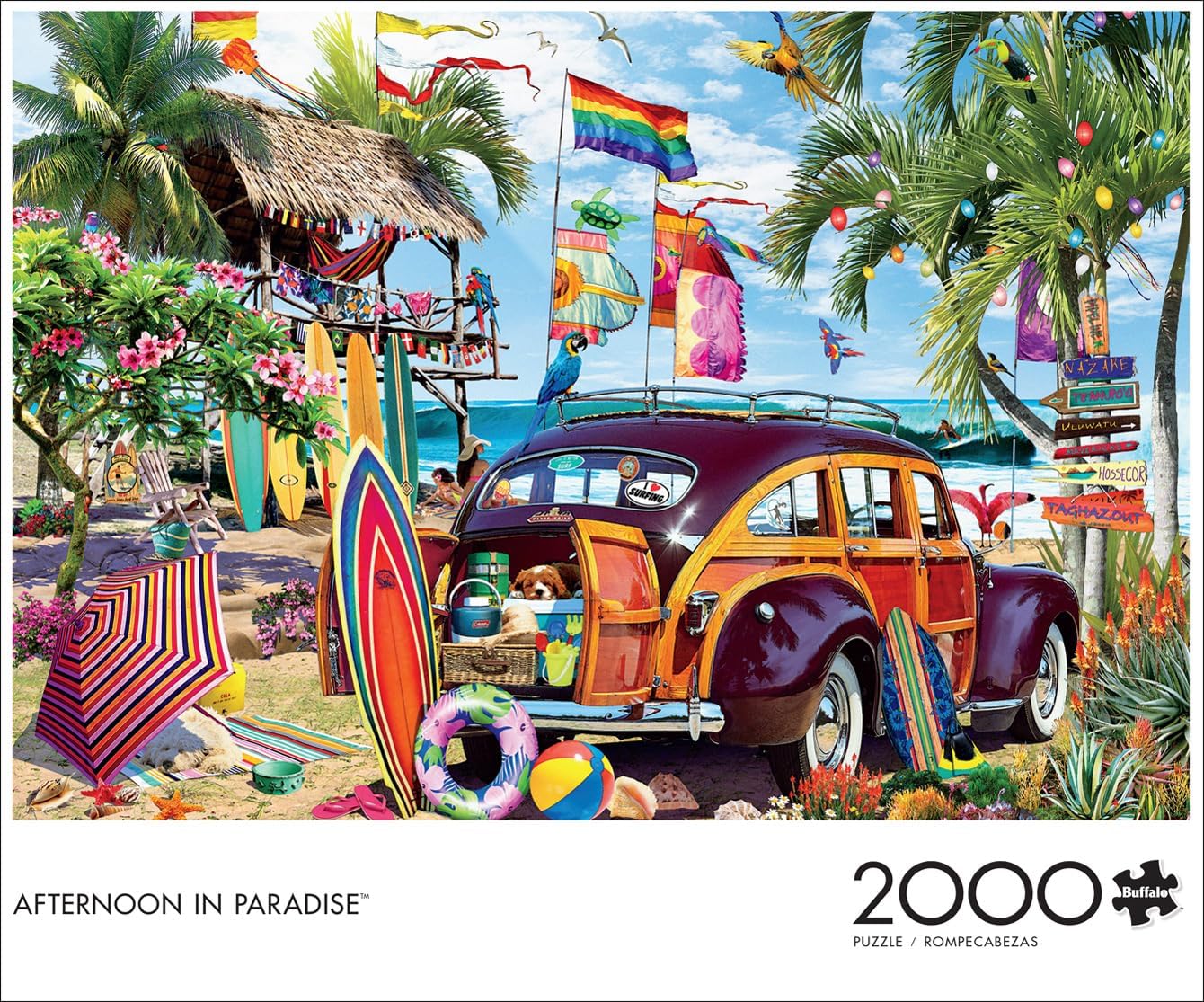 Afternoon Paradise - 2000 Piece Jigsaw Puzzle