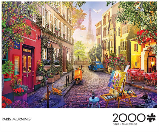 Paris Morning - 2000 Piece Jigsaw Puzzle
