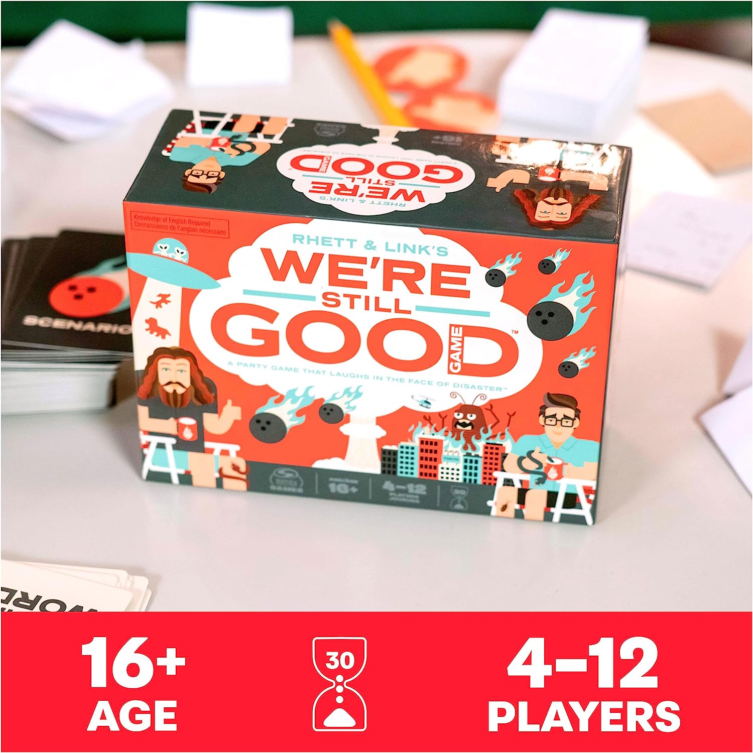 Rhett & Link, We’re Still Good Party Card Game Comedy YouTube Good Mythical Morning Funny Interesting Board Game, for Adults & Teens Ages 16 and up