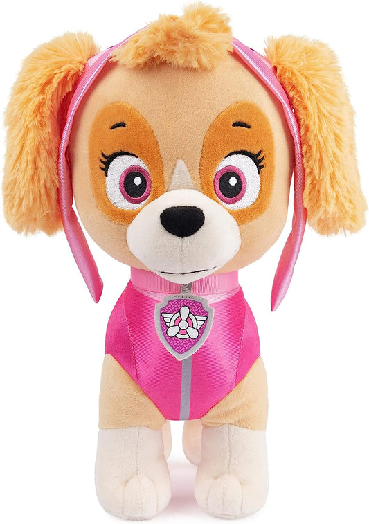 PAW Patrol Skye in Heroic Standing Position, Premium Stuffed Animal for Ages 1 and Up, 12”