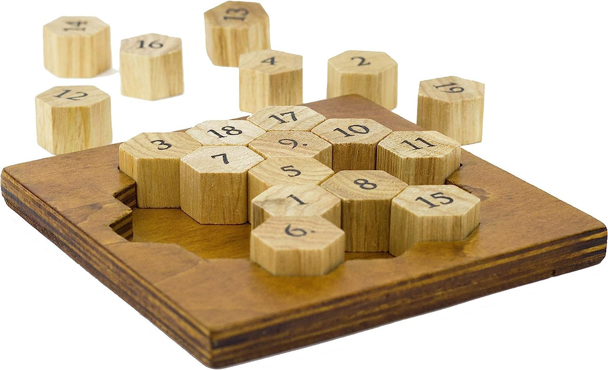 Great Minds Aristotle’s Number Brain Teaser Puzzle 3D Wooden Puzzles by .