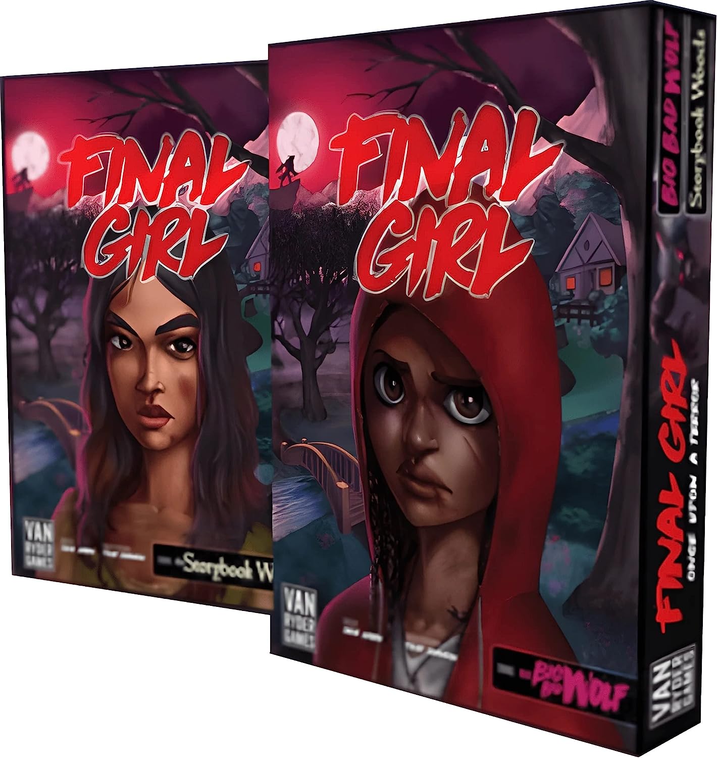 Final Girl: Wave 2: Once Upon a Full Moon – Board Game by – Core Box Required to Play - 1 Player – Board Games for Solo Play – 20-60 Minutes of Gameplay – Teens and Adults Ages 14+