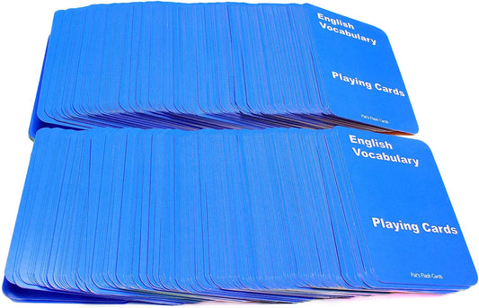 384 Concentration and Memory Matching Card Game Playing Cards - Includes Animals, Food, Family, and Much More