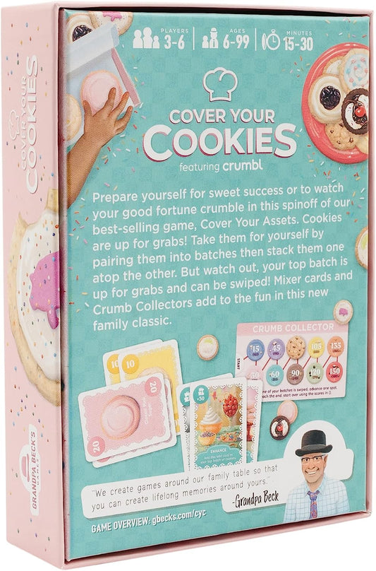 A Set Collecting Card Game by Grandpa Beck’s Games and Crumbl Cookies | from The Creators of Cover Your Assets and Skull King