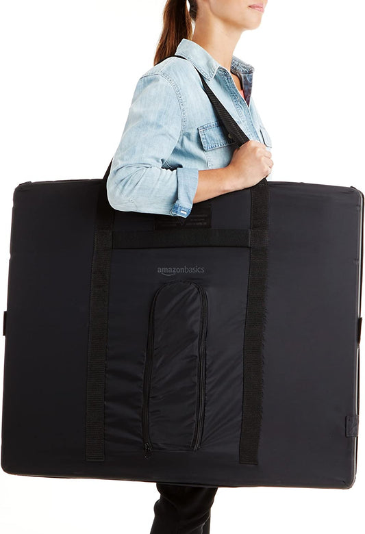 Portable Foldable Photo Studio Box with LED Light, 1 Count (Pack of 1), Black, 25 x 30 x 25 Inches