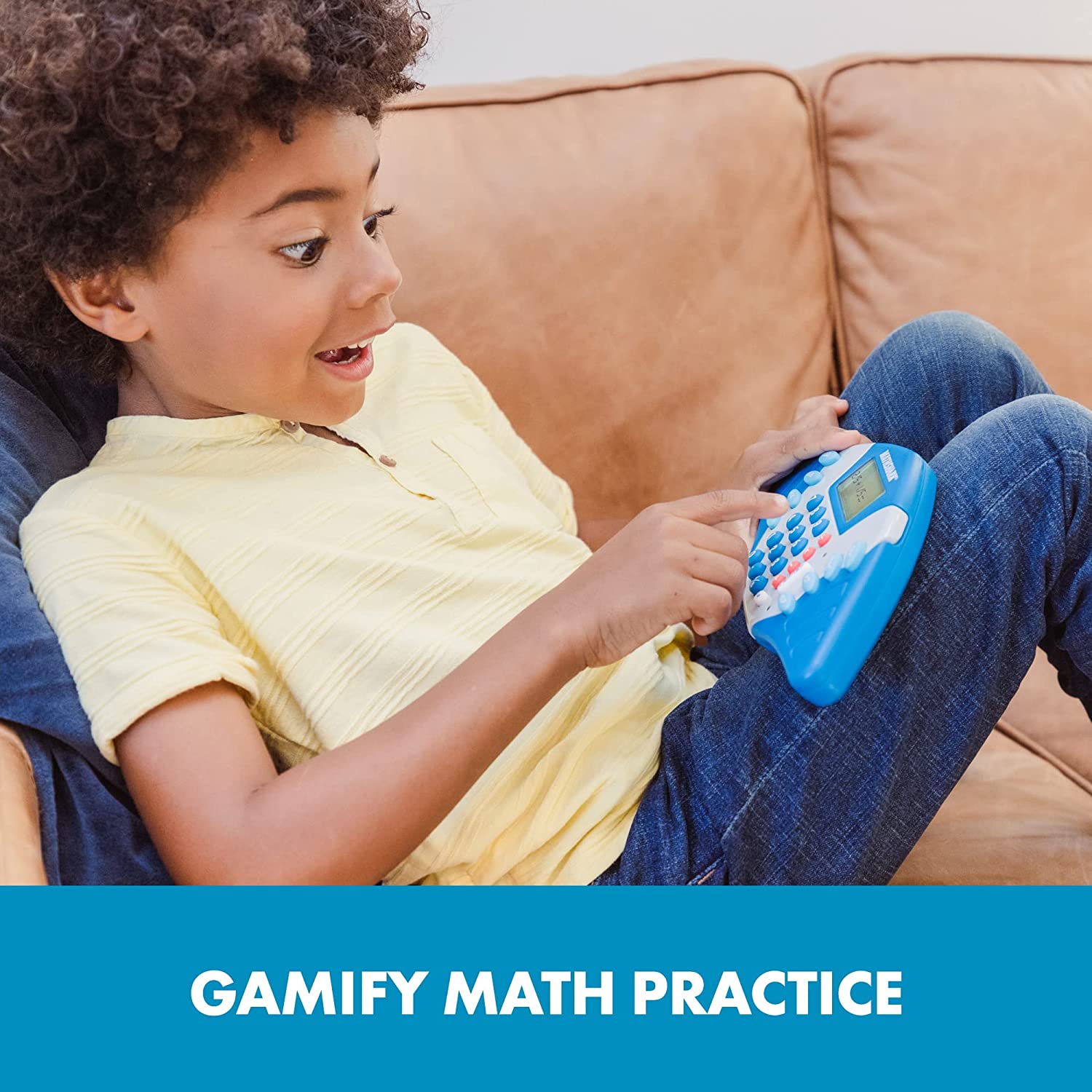 MathShark Electronic Math Game, Handheld Electronic Learning Toy, Ages 6+